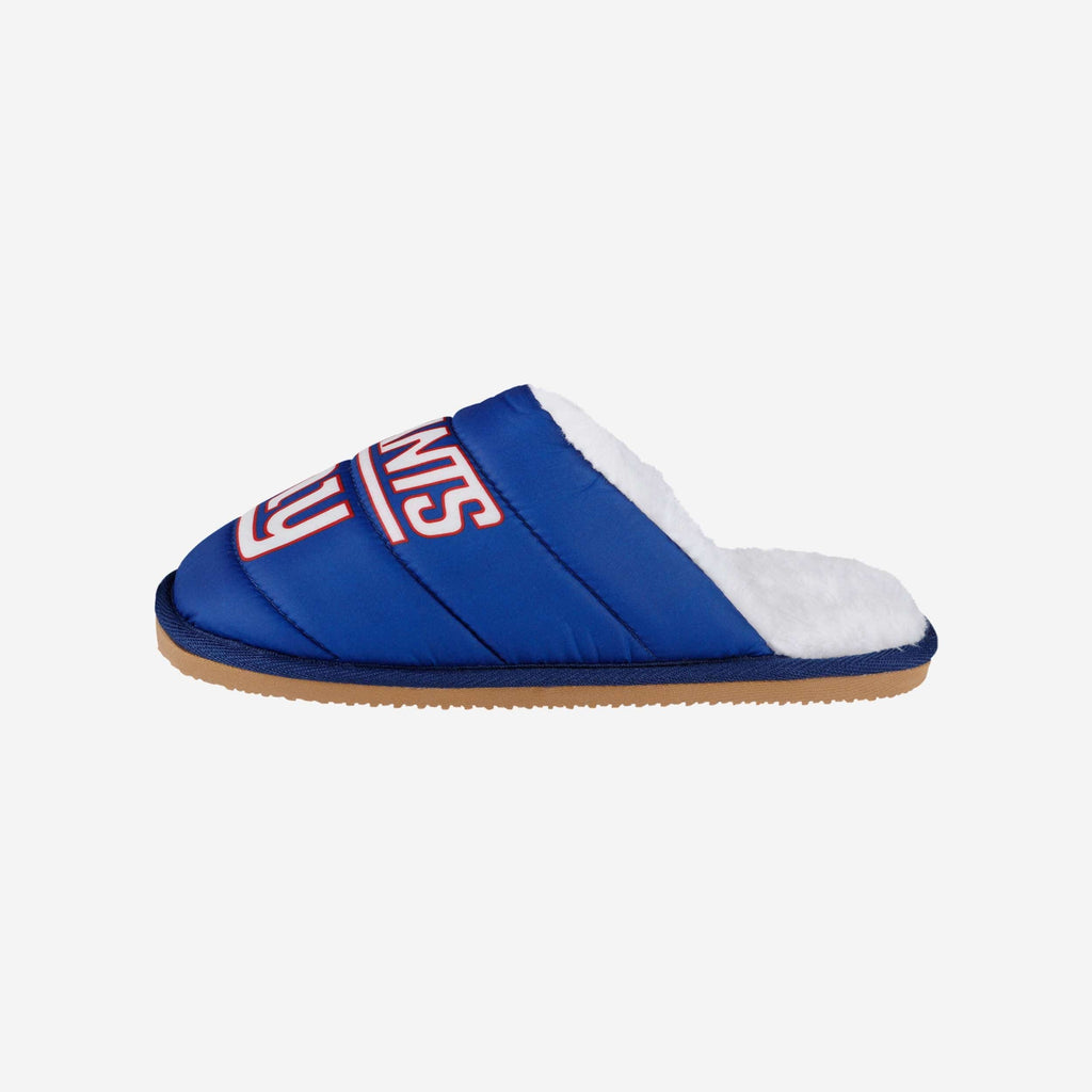 New York Giants Big Logo Mule Slipper FOCO S - FOCO.com