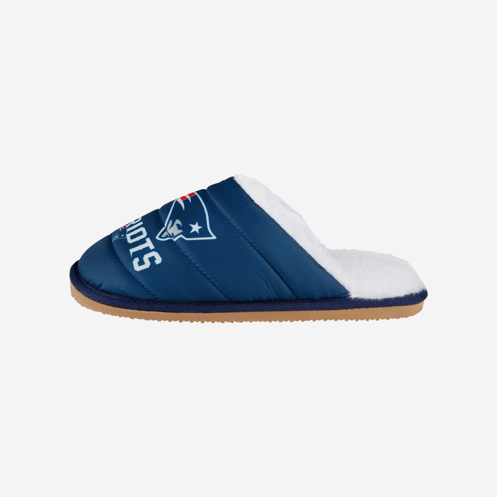 New England Patriots Big Logo Mule Slipper FOCO S - FOCO.com