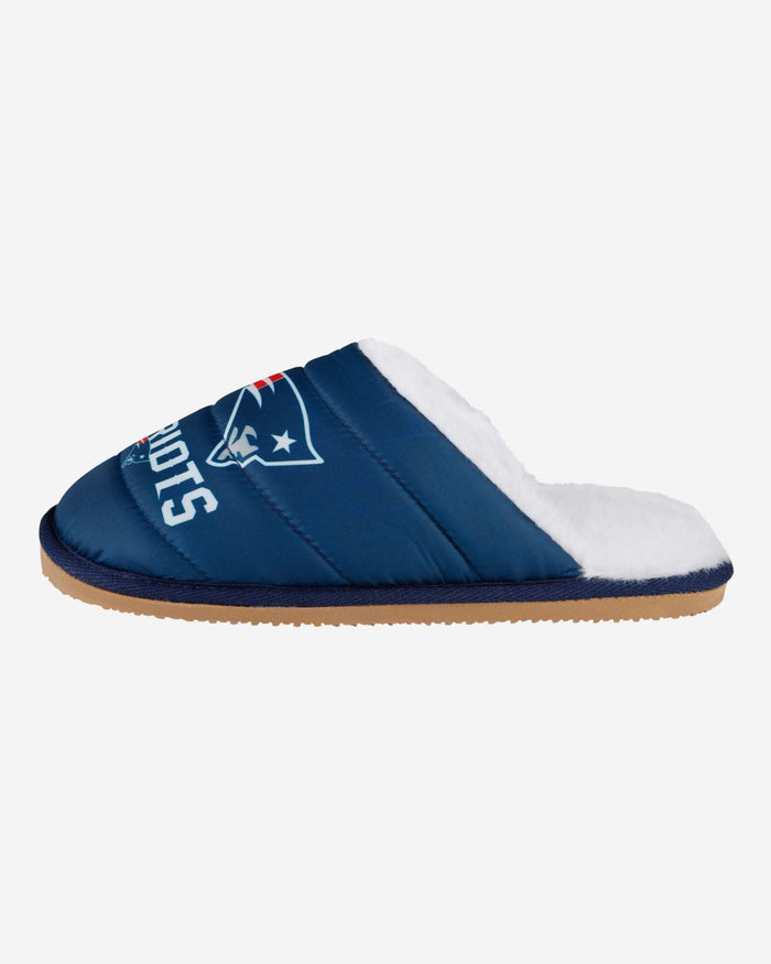 New England Patriots Big Logo Mule Slipper FOCO S - FOCO.com