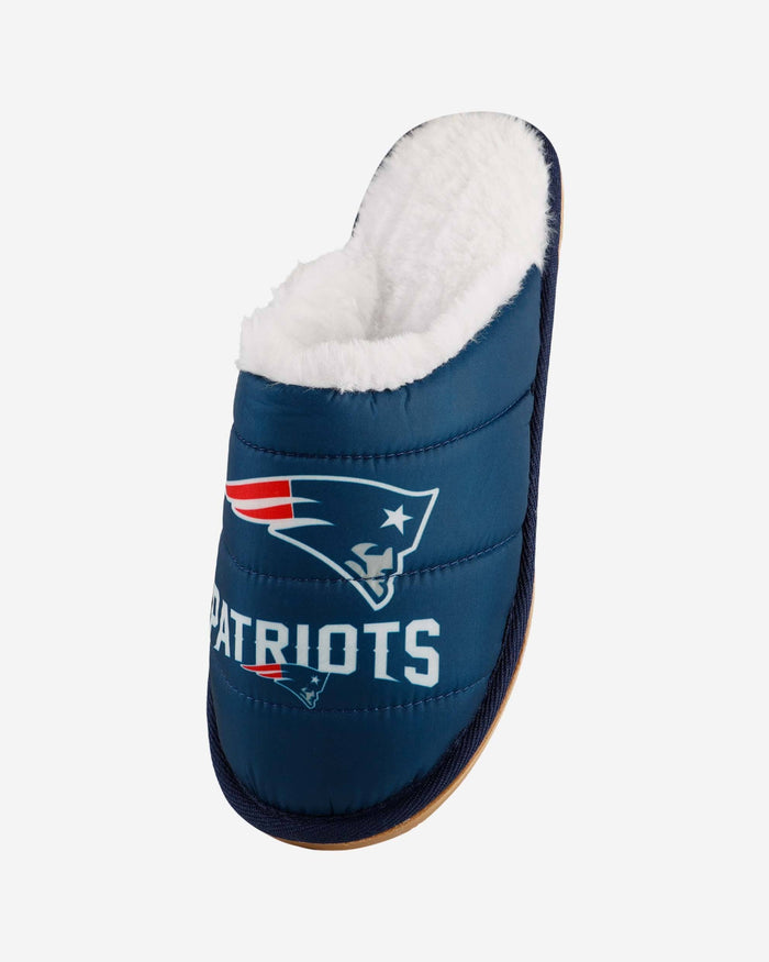 New England Patriots Big Logo Mule Slipper FOCO - FOCO.com