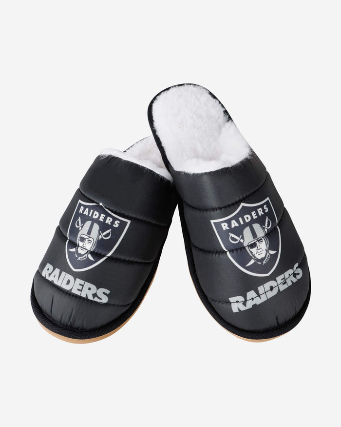 Las Vegas Raiders Big Logo Mule Slipper FOCO - FOCO.com