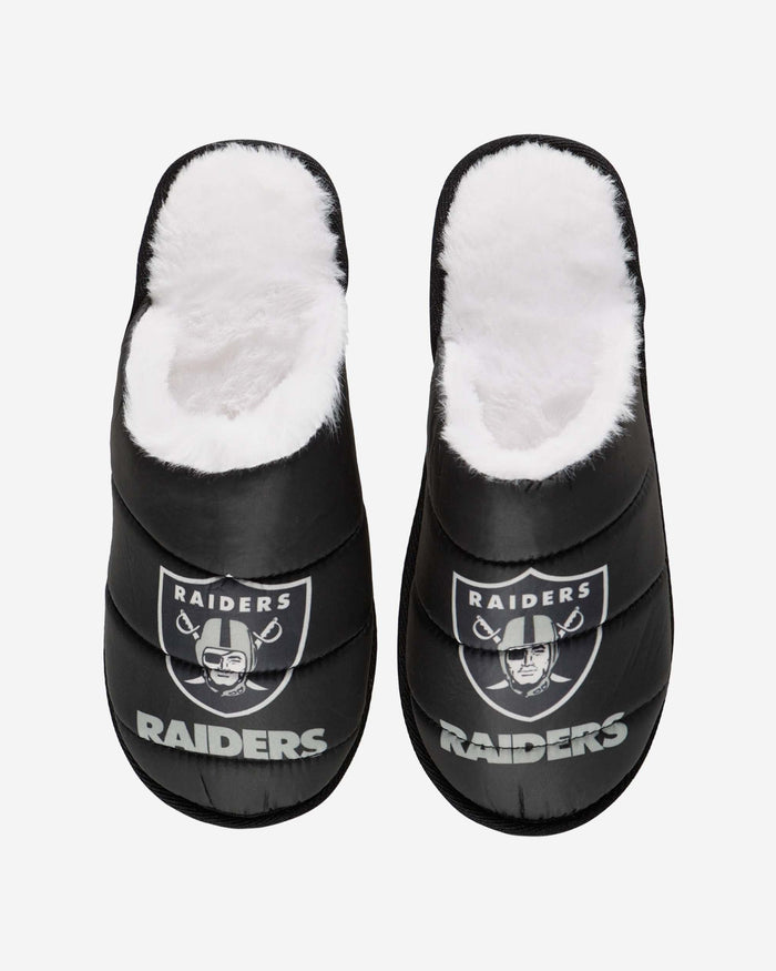 Las Vegas Raiders Big Logo Mule Slipper FOCO - FOCO.com