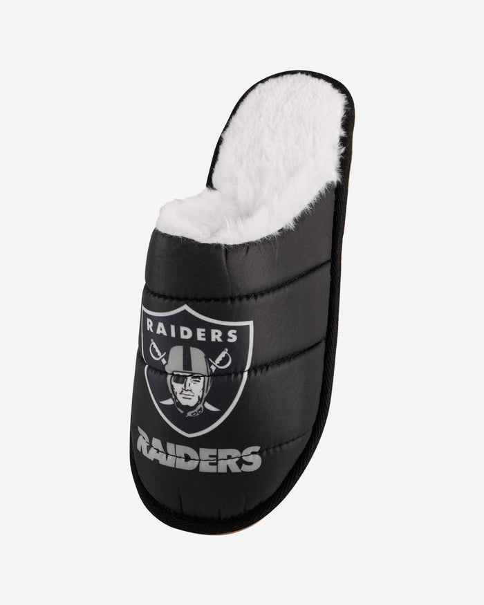 Las Vegas Raiders Big Logo Mule Slipper FOCO - FOCO.com