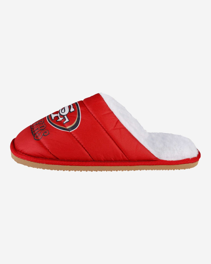 San Francisco 49ers Big Logo Mule Slipper FOCO S - FOCO.com