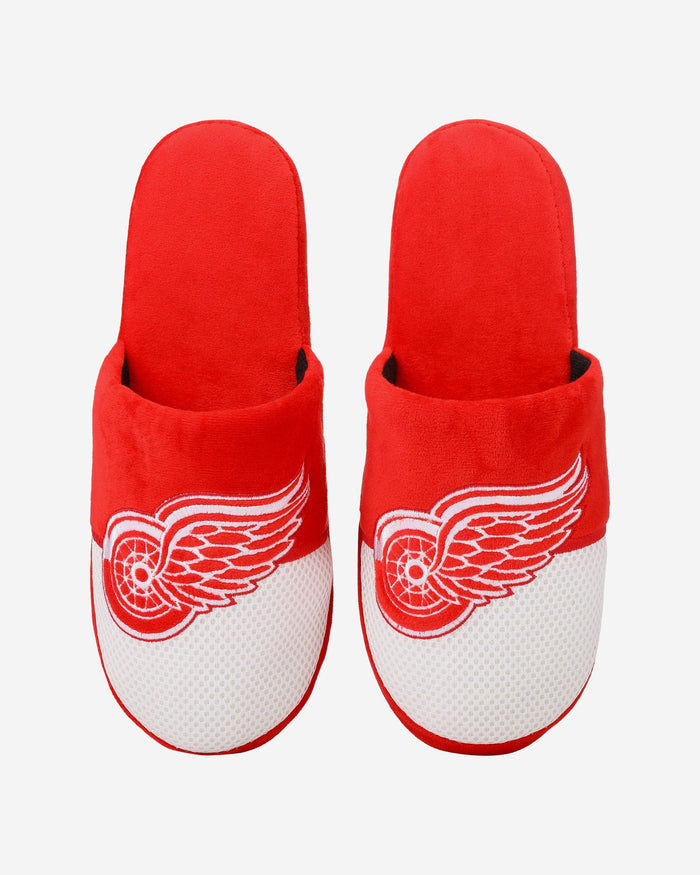 Detroit Red Wings Team Logo Staycation Slipper FOCO - FOCO.com