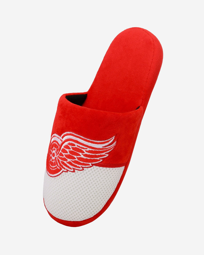 Detroit Red Wings Team Logo Staycation Slipper FOCO - FOCO.com