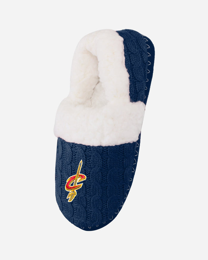 Cleveland Cavaliers Womens Team Color Moccasin Slipper FOCO - FOCO.com