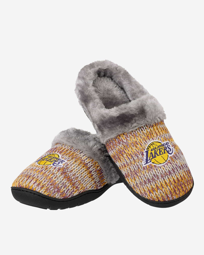 Los Angeles Lakers Womens Peak Slide Slipper FOCO - FOCO.com