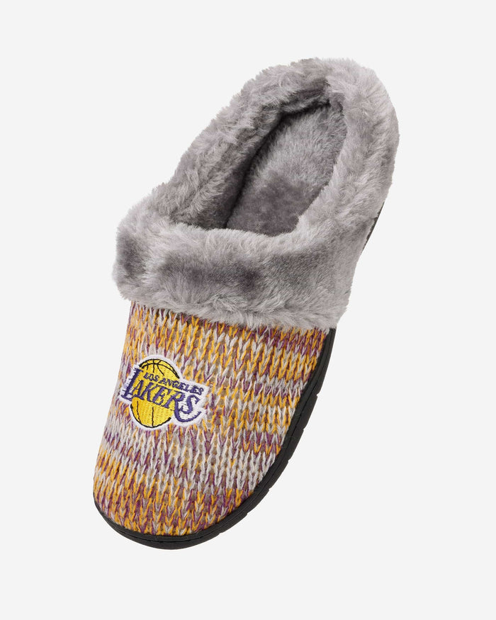 Los Angeles Lakers Womens Peak Slide Slipper FOCO - FOCO.com