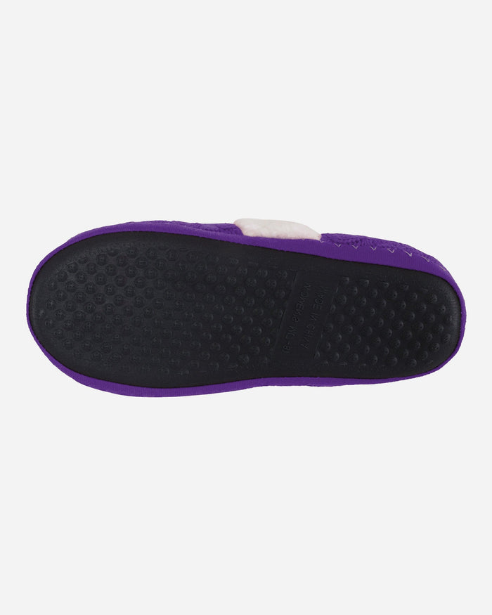 LSU Tigers Womens Team Color Moccasin Slipper FOCO - FOCO.com