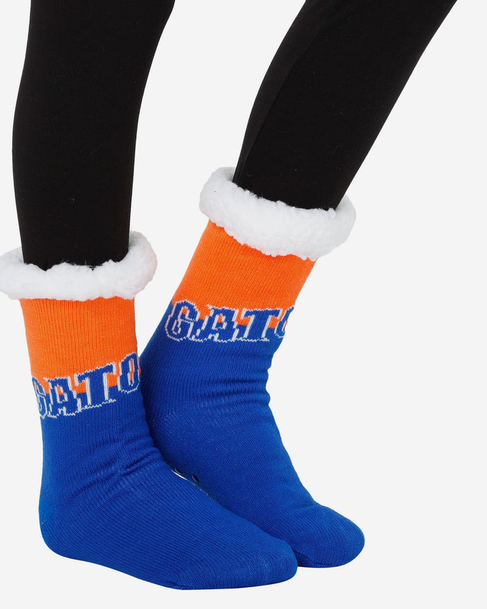 Florida Gators Womens Fan Footy 3 Pack Slipper Socks FOCO - FOCO.com