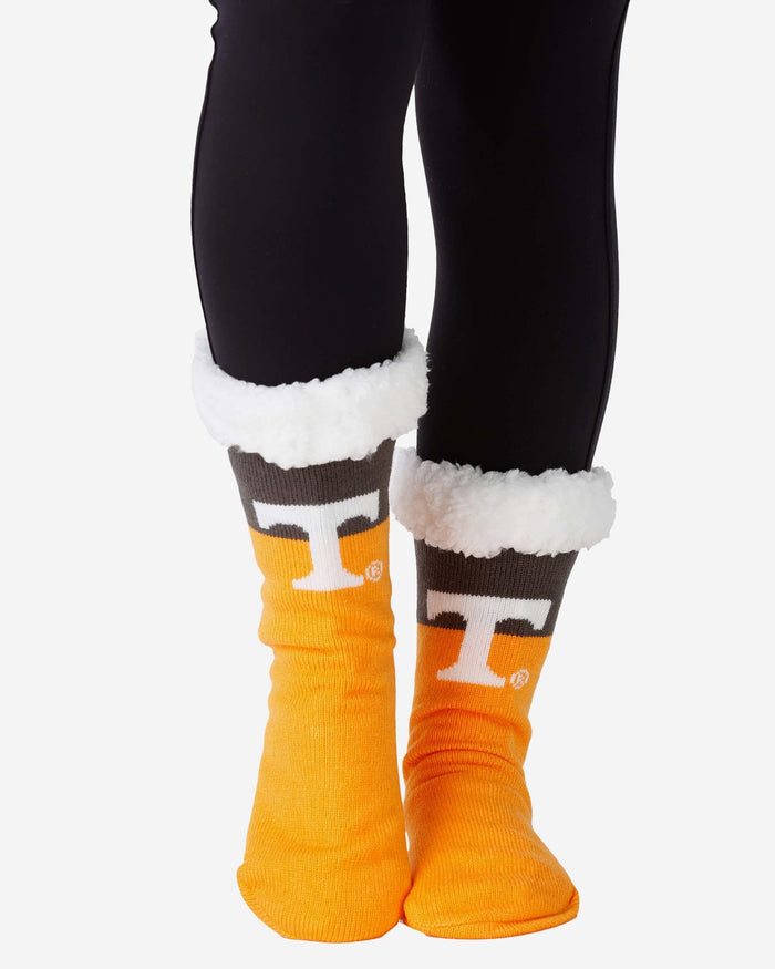 Tennessee Volunteers Womens Fan Footy 3 Pack Slipper Socks FOCO - FOCO.com