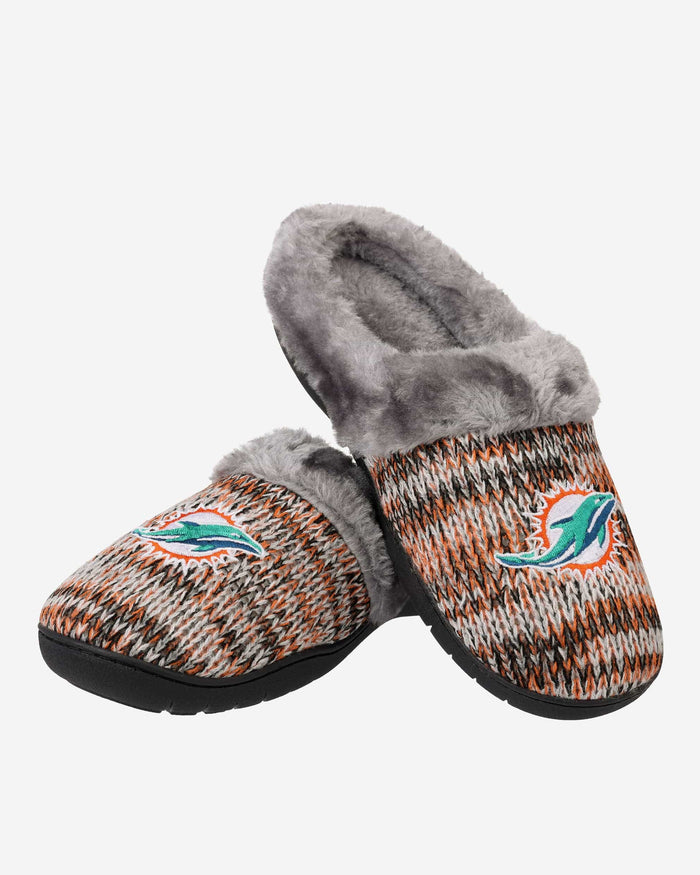 Miami Dolphins Womens Peak Slide Slippers FOCO - FOCO.com