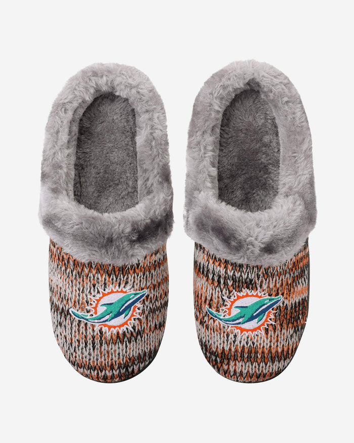 Miami Dolphins Womens Peak Slide Slippers FOCO S - FOCO.com