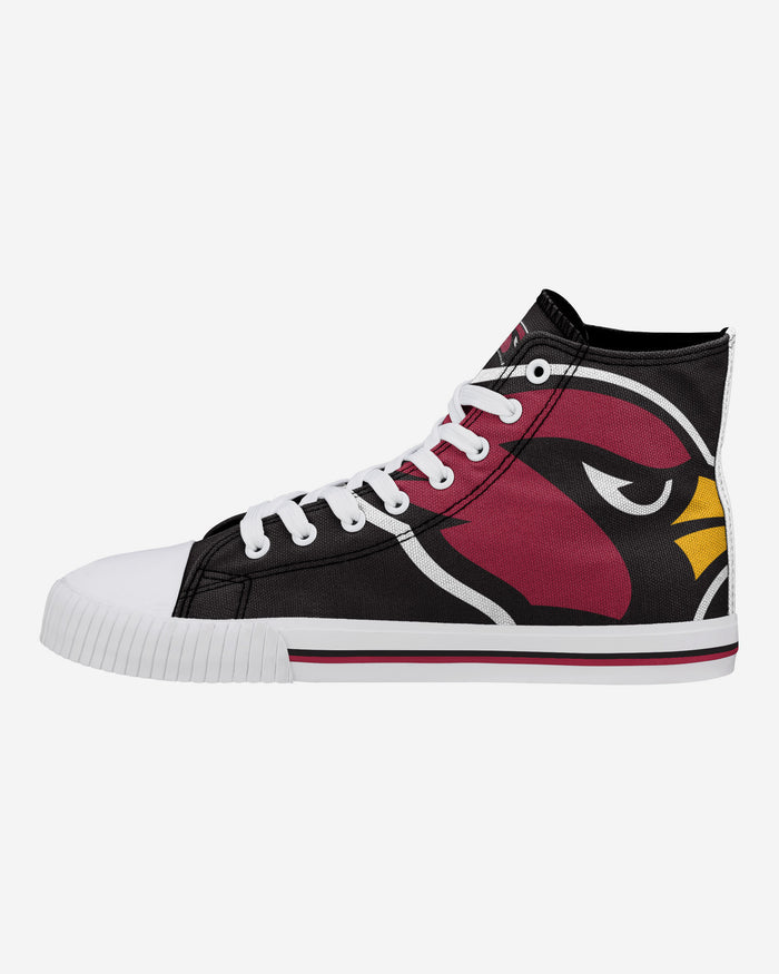 Arizona Cardinals Mens High Top Big Logo Canvas Shoe FOCO 7 - FOCO.com