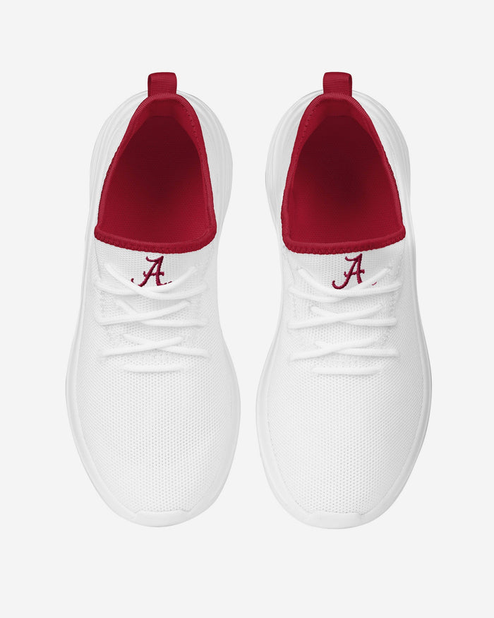 Alabama Crimson Tide Womens Midsole White Sneaker FOCO - FOCO.com