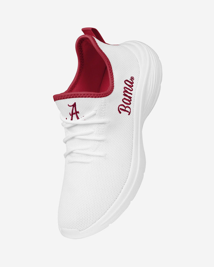 Alabama Crimson Tide Womens Midsole White Sneaker FOCO - FOCO.com