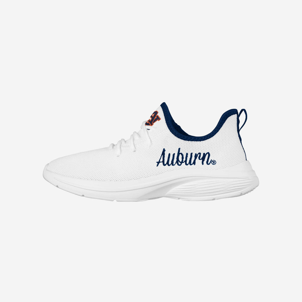 Auburn Tigers Womens Midsole White Sneaker FOCO 6 - FOCO.com