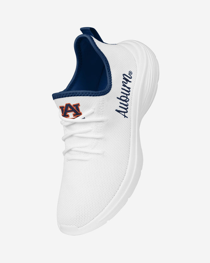 Auburn Tigers Womens Midsole White Sneaker FOCO - FOCO.com