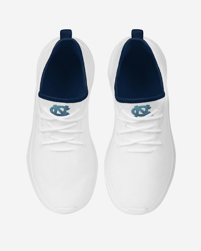 North Carolina Tar Heels Womens Midsole White Sneaker FOCO - FOCO.com