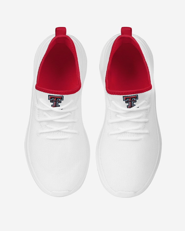 Texas Tech Red Raiders Womens Midsole White Sneaker FOCO - FOCO.com