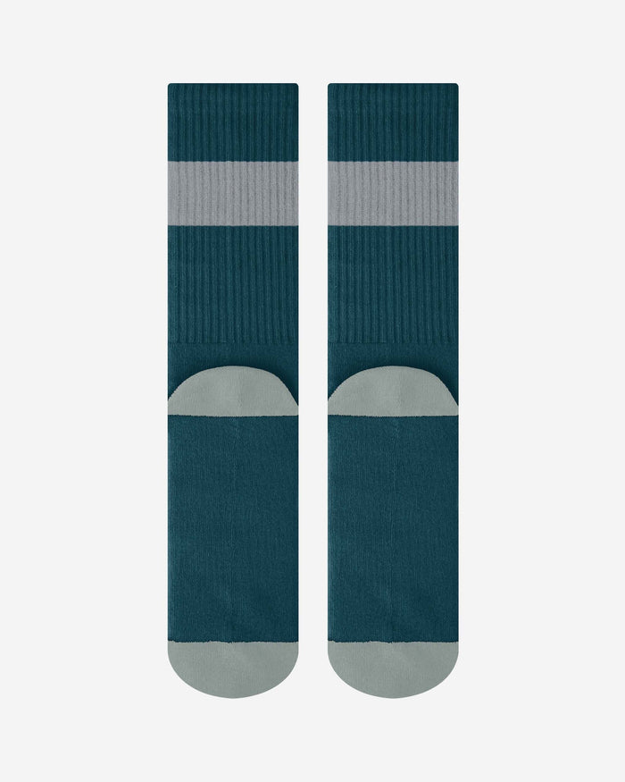 Philadelphia Eagles Super Bowl LIX Champions Mens Printed Big Logo Socks FOCO - FOCO.com