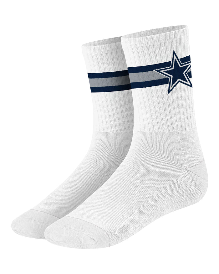 Dallas Cowboys Primary Logo White Socks
