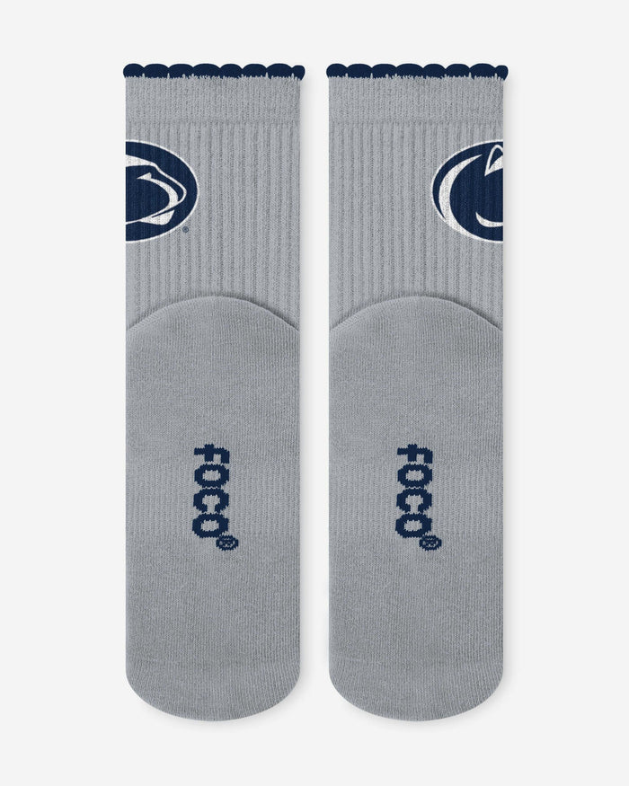 Penn State Nittany Lions 3-Pack Ruffle Quarter Socks FOCO - FOCO.com