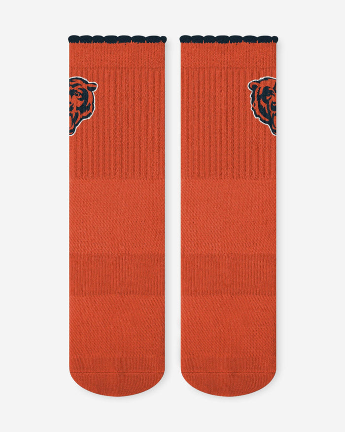 Chicago Bears 3-Pack Ruffle Quarter Socks