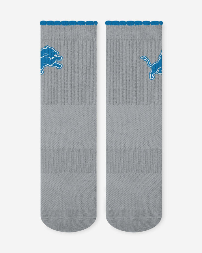 Detroit Lions 3-Pack Ruffle Quarter Socks FOCO - FOCO.com