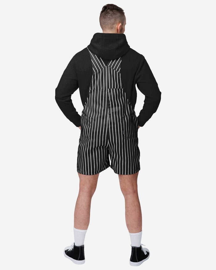 Chicago White Sox Mens Pinstripe Bib Shortalls FOCO - FOCO.com