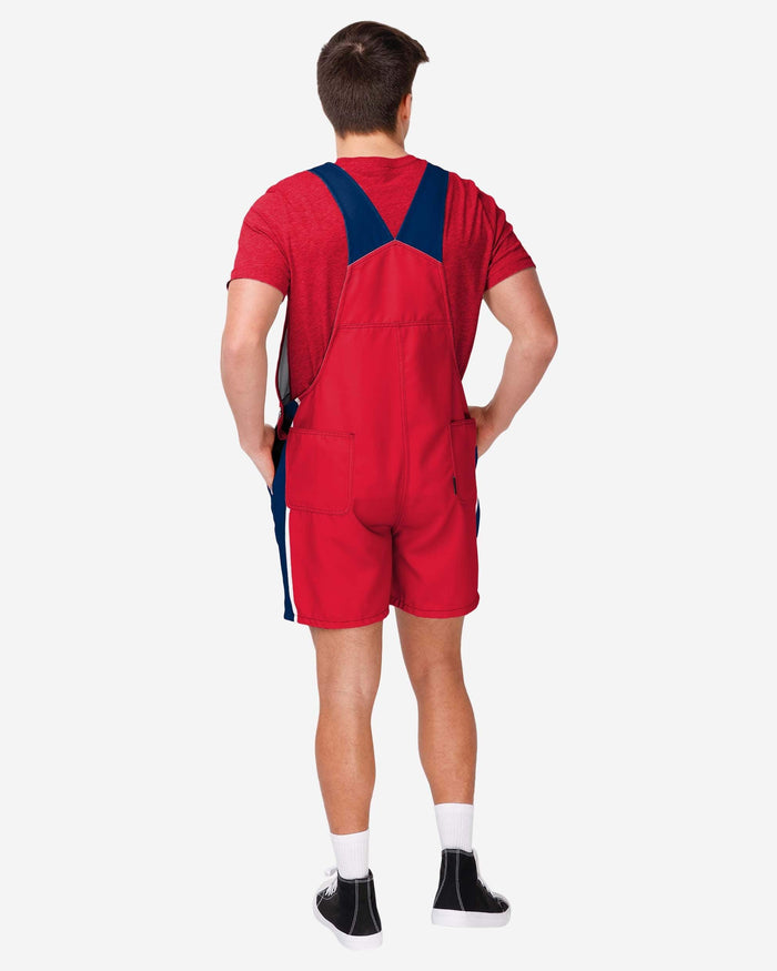 Boston Red Sox Mens Team Stripe Bib Shortalls FOCO - FOCO.com