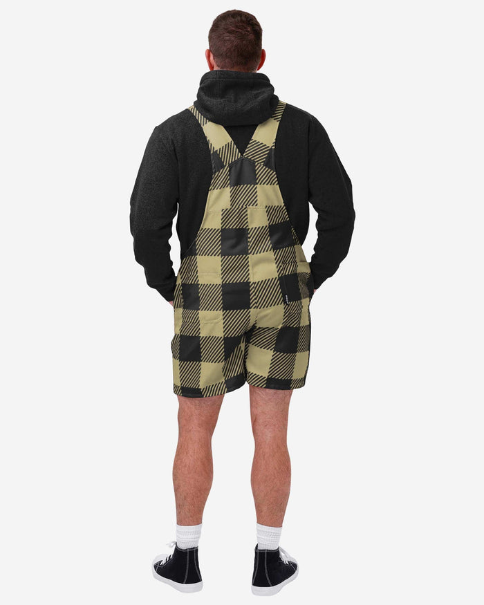 Colorado Buffaloes Mens Plaid Bib Shortalls FOCO - FOCO.com