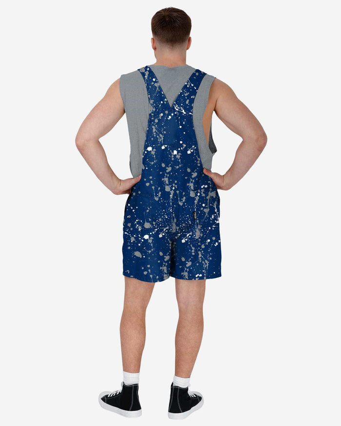 Penn State Nittany Lions Mens Paint Splatter Bib Shortalls FOCO - FOCO.com