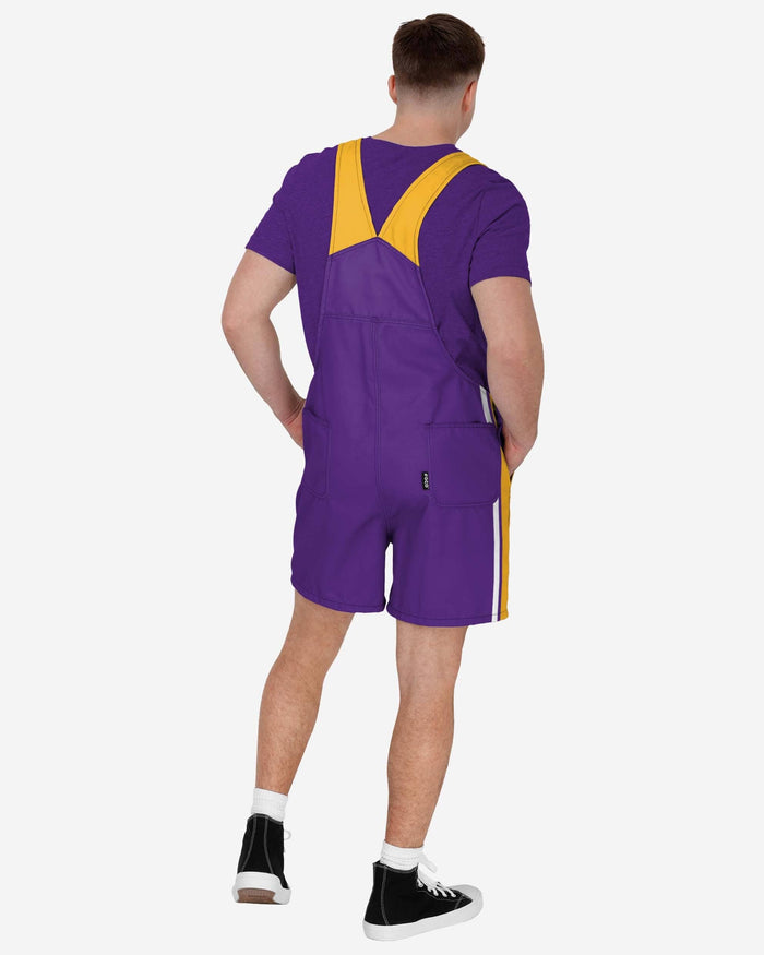 Minnesota Vikings Mens Team Stripe Bib Shortalls FOCO - FOCO.com