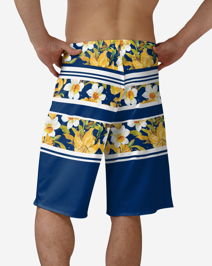 Buffalo Sabres Floral Stripe Boardshorts FOCO - FOCO.com