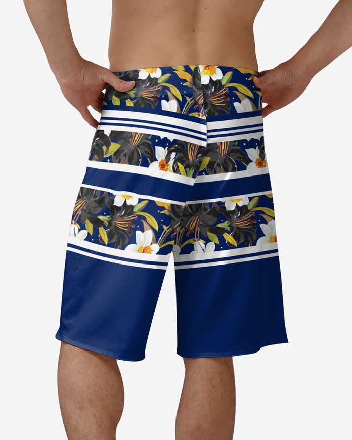 Tampa Bay Lightning Floral Stripe Boardshorts FOCO - FOCO.com