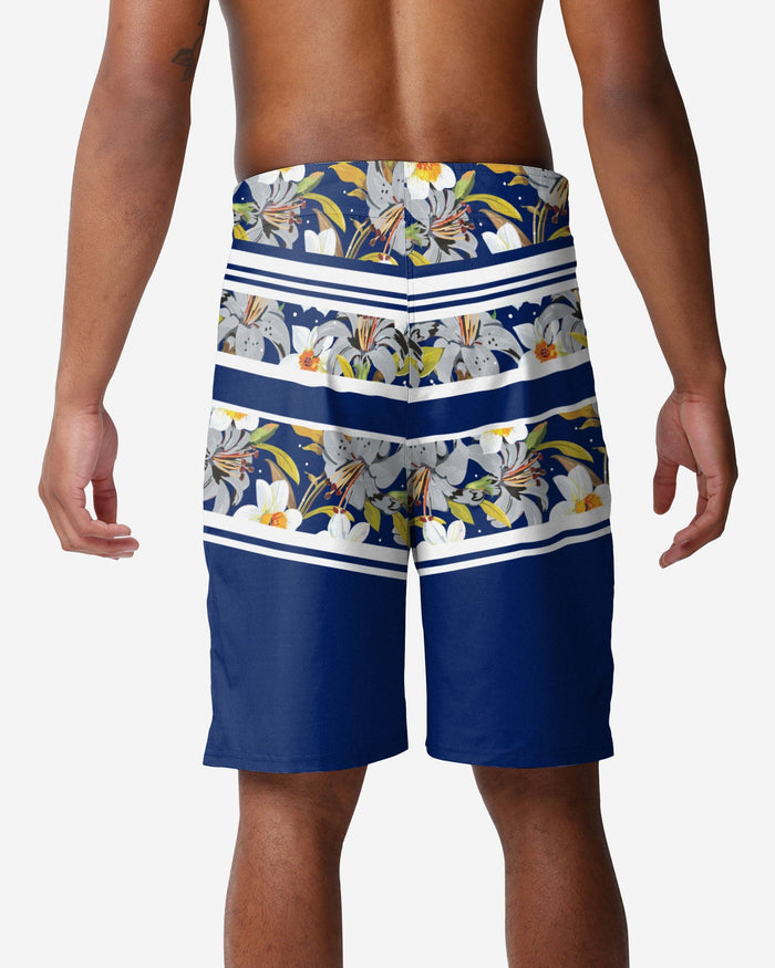 Toronto Maple Leafs Floral Stripe Boardshorts FOCO - FOCO.com