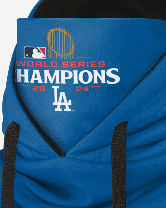 Los Angeles Dodgers 2024 World Series Champions Team Color Hooded Gaiter Scarf FOCO - FOCO.com