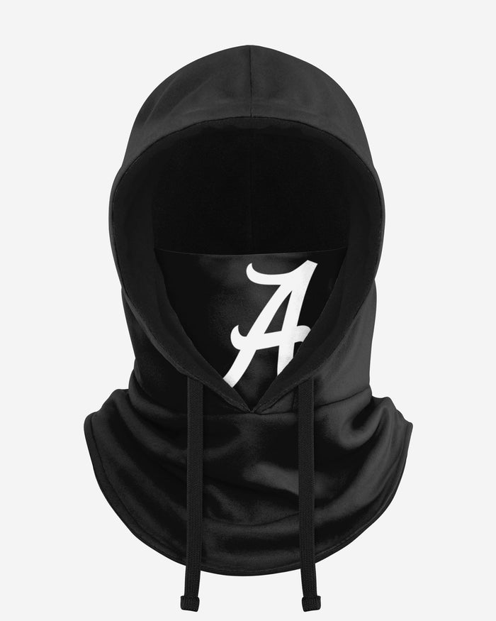 Alabama Crimson Tide Black Drawstring Hooded Gaiter FOCO - FOCO.com