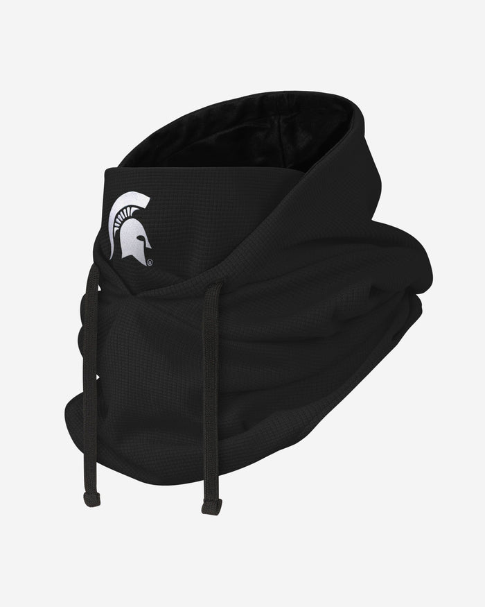 Michigan State Spartans Waffle Drawstring Hooded Gaiter FOCO - FOCO.com