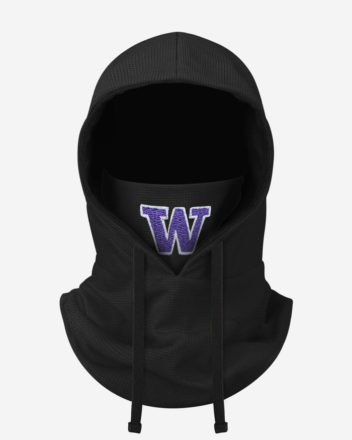 Washington Huskies Waffle Drawstring Hooded Gaiter FOCO - FOCO.com