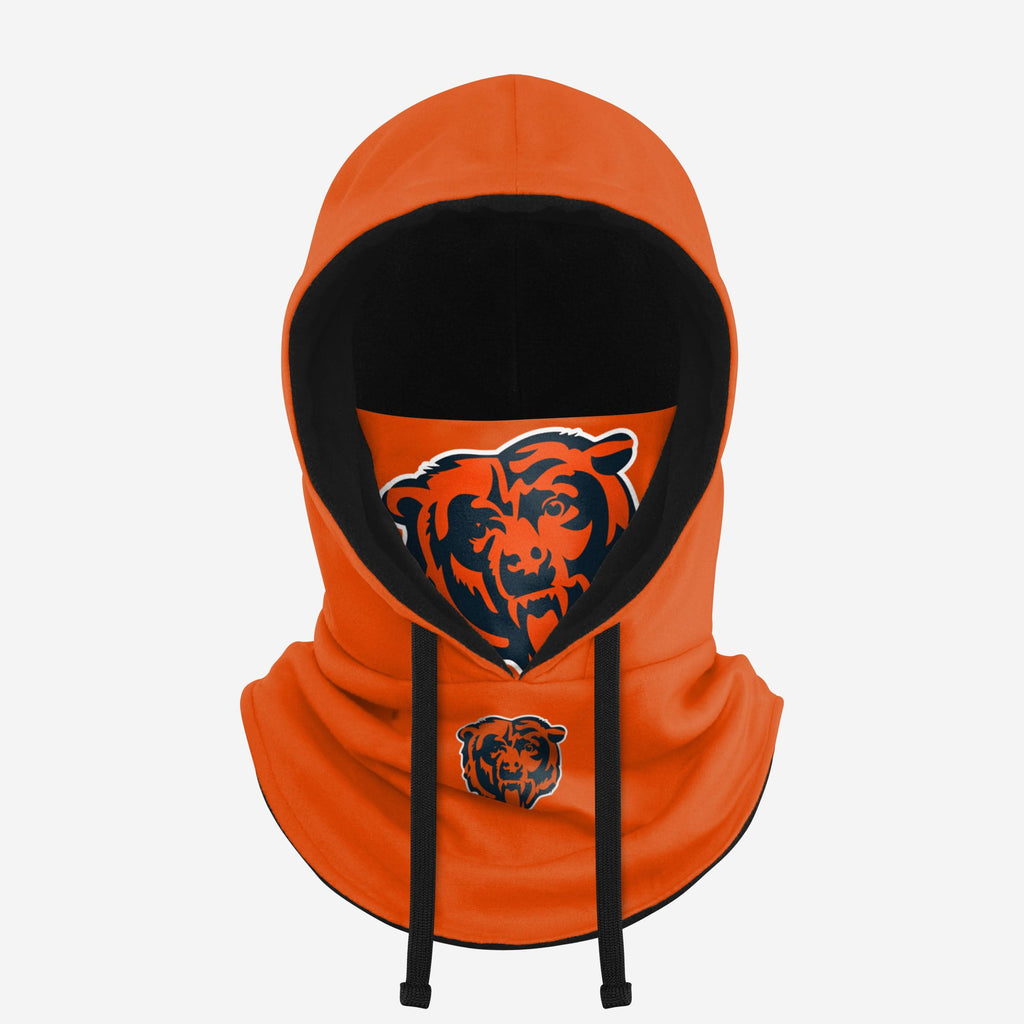 Chicago Bears Alternate Team Color Drawstring Hooded Gaiter FOCO - FOCO.com