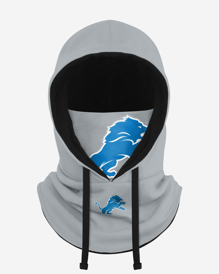 Detroit Lions Alternate Team Color Drawstring Hooded Gaiter FOCO - FOCO.com