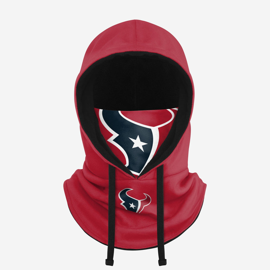 Houston Texans Alternate Team Color Drawstring Hooded Gaiter FOCO - FOCO.com