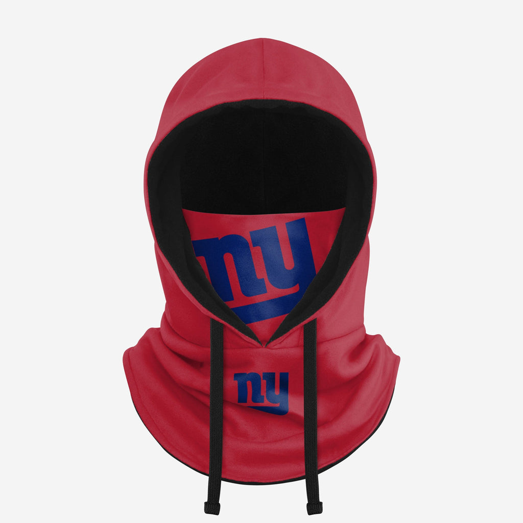 New York Giants Alternate Team Color Drawstring Hooded Gaiter FOCO - FOCO.com