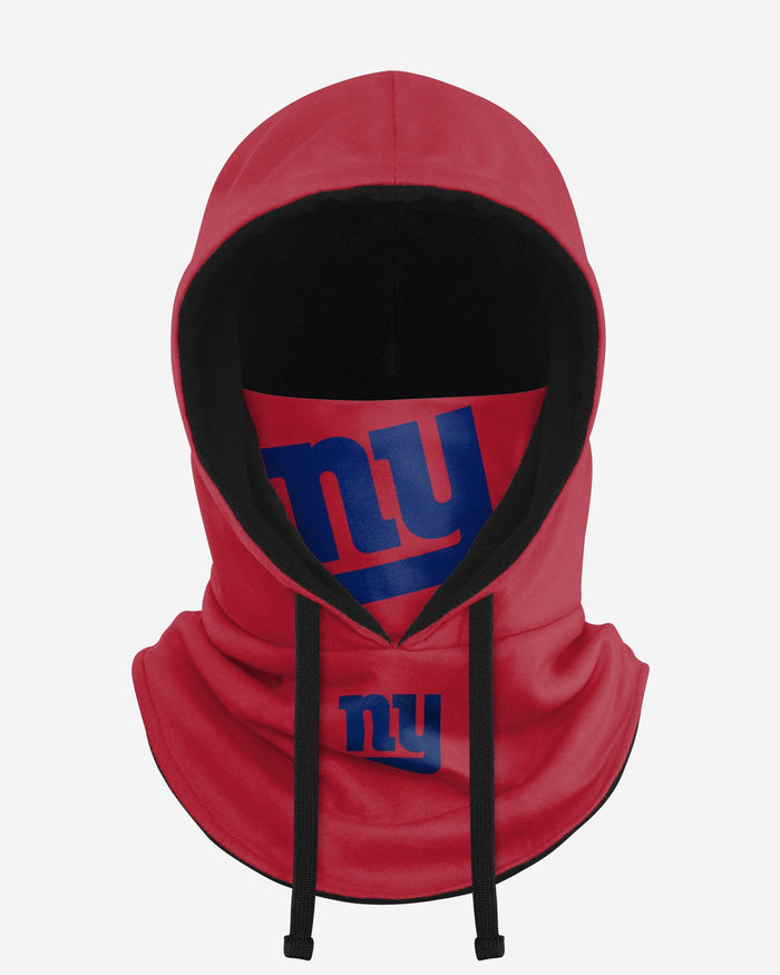 New York Giants Alternate Team Color Drawstring Hooded Gaiter FOCO - FOCO.com