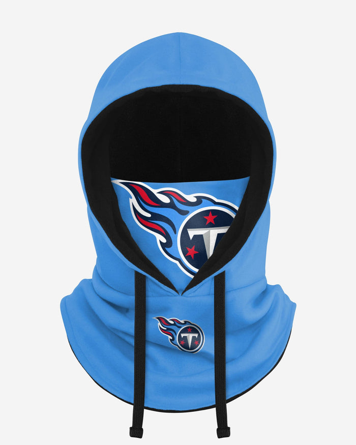 Tennessee Titans Alternate Team Color Drawstring Hooded Gaiter FOCO - FOCO.com