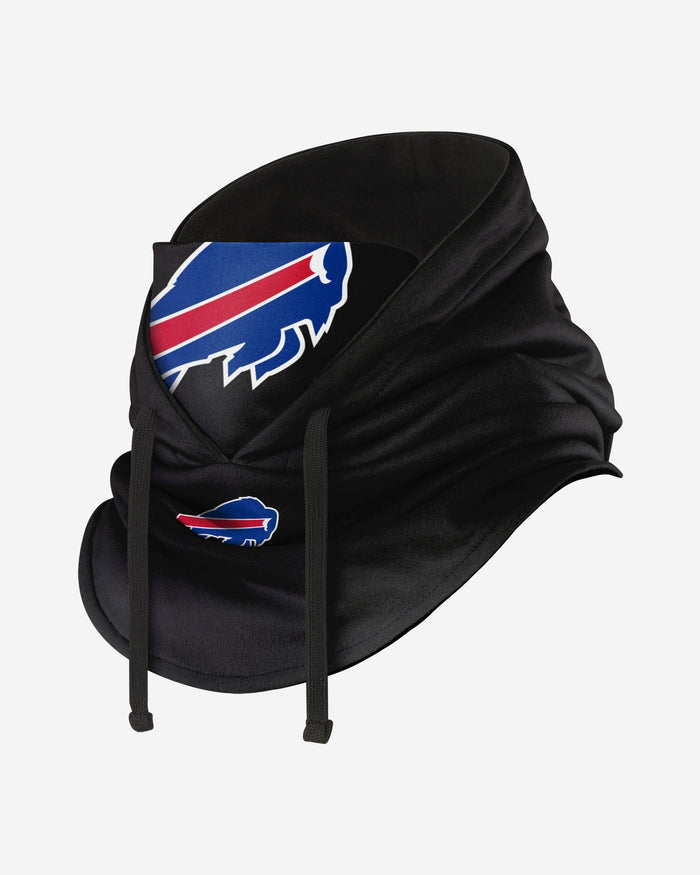 Buffalo Bills Black Drawstring Hooded Gaiter FOCO - FOCO.com