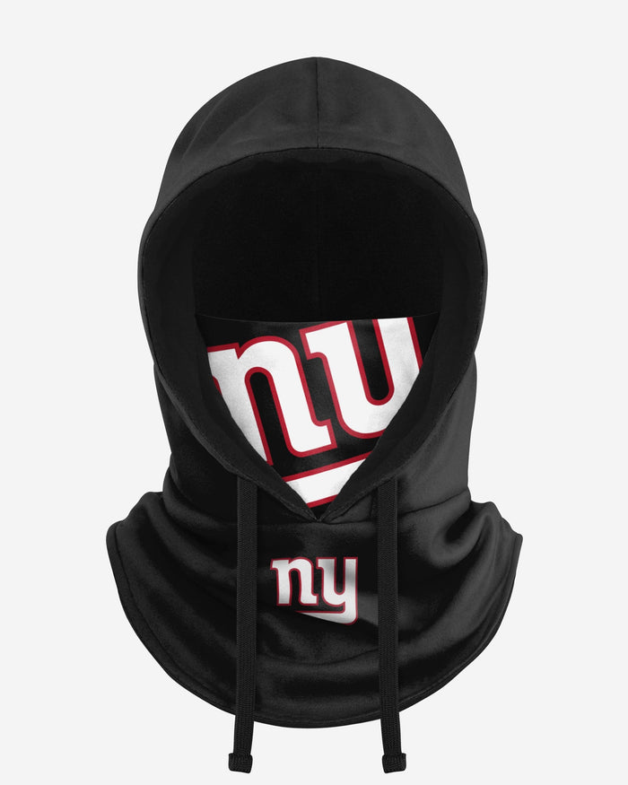 New York Giants Black Drawstring Hooded Gaiter FOCO - FOCO.com